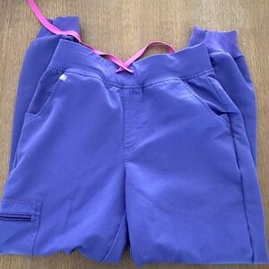 Figs womens amethyst Zamora high waisted 2.0 petite jogger size XS